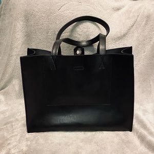 Banana Republic Leather Tote Bag